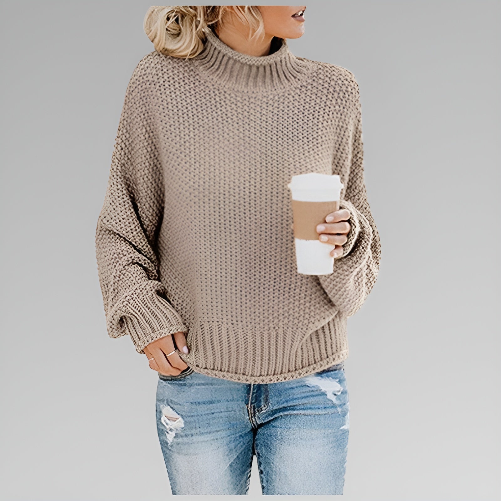Anna | Klassischer Gemütlicher Strickpullover