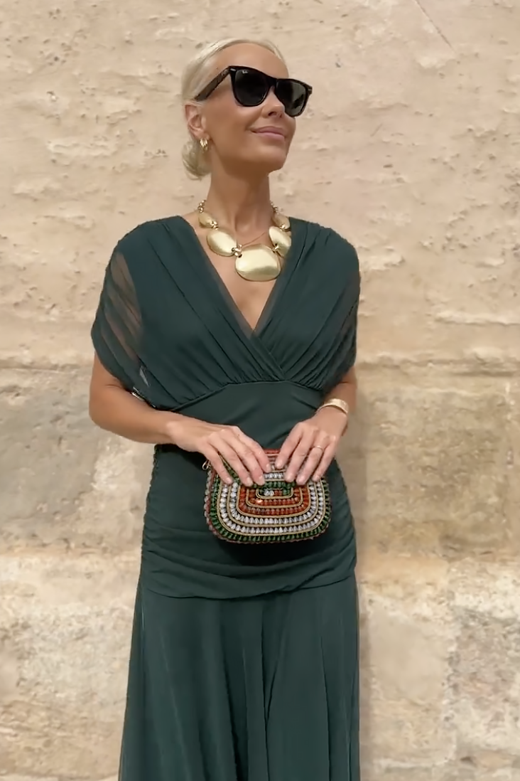 PRISCILLA | Tüll-Maxikleid