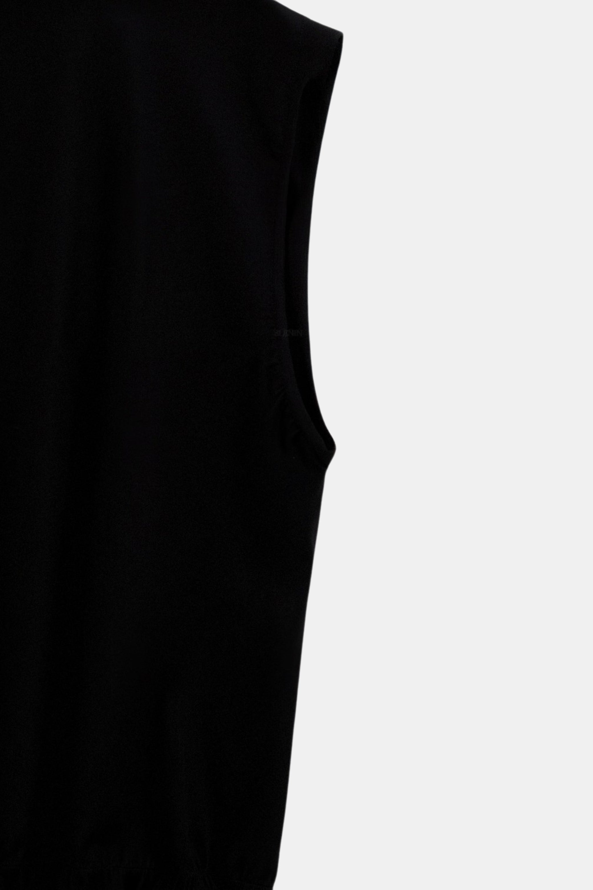 Old Money Strick Premium Kontrastbesatz Kragen Polo Tanktop