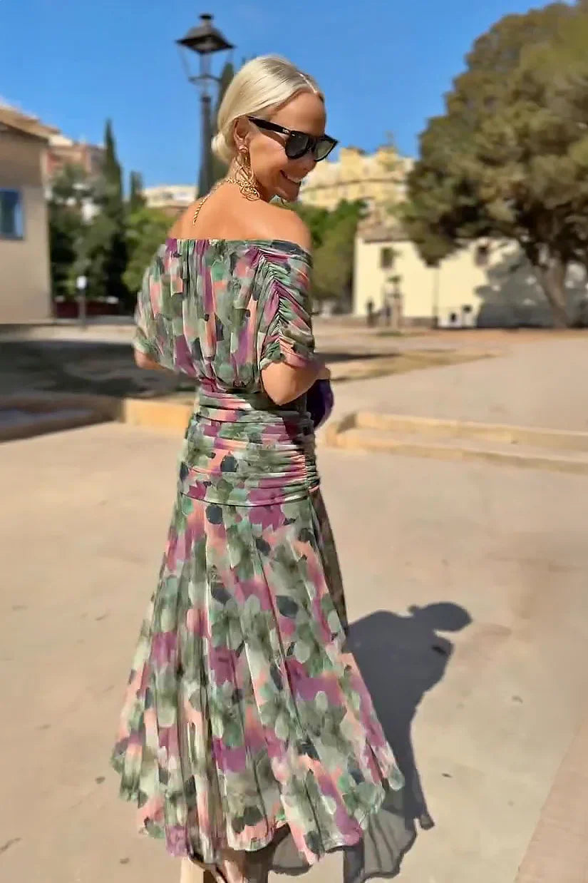 PRISCILLA | Tüll-Maxikleid