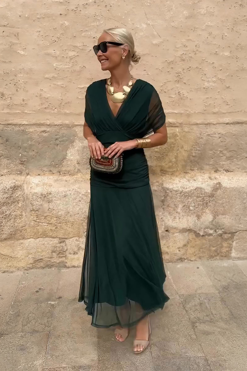 PRISCILLA | Tüll-Maxikleid