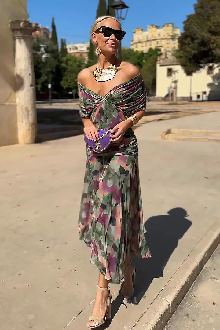 PRISCILLA | Tüll-Maxikleid