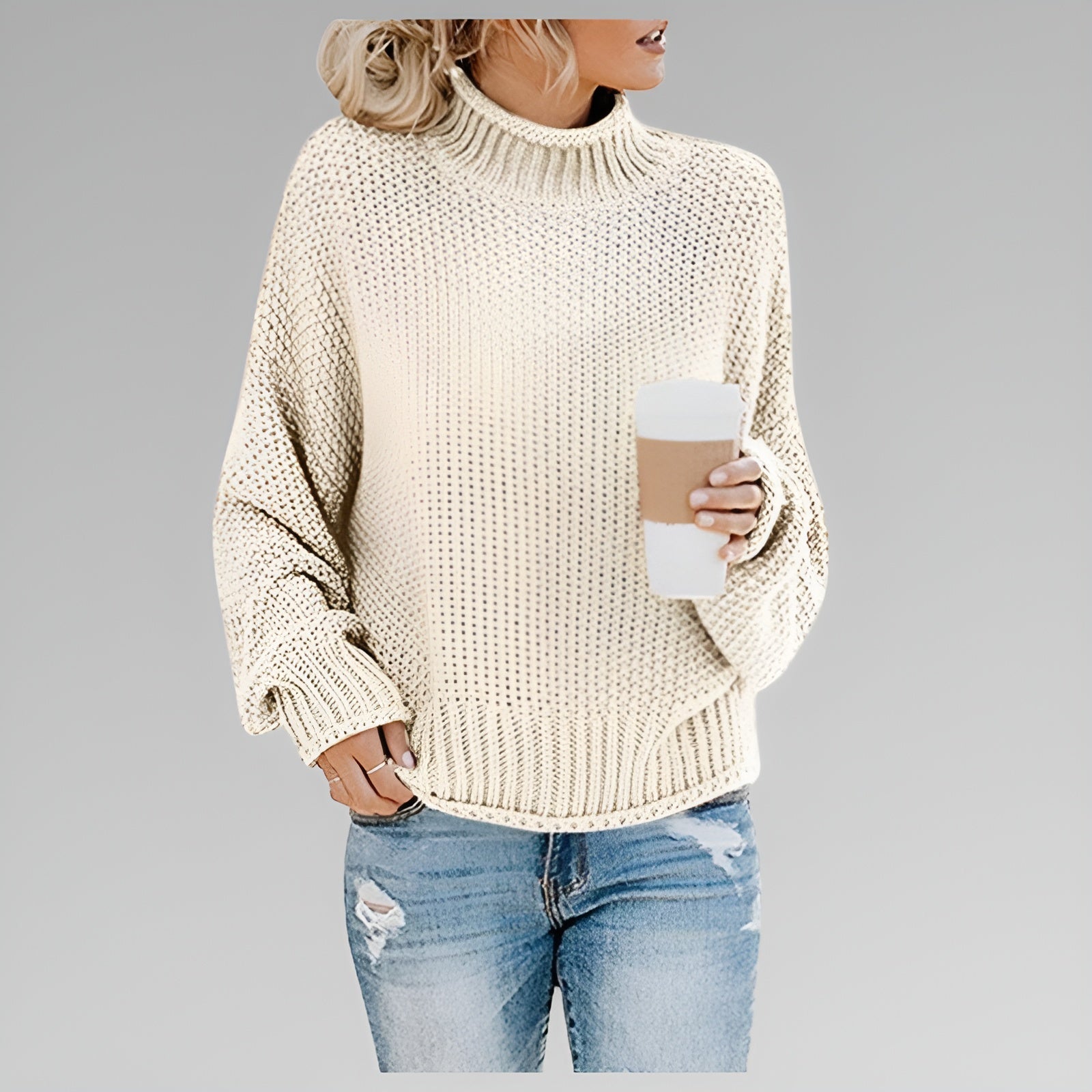 Anna | Klassischer Gemütlicher Strickpullover