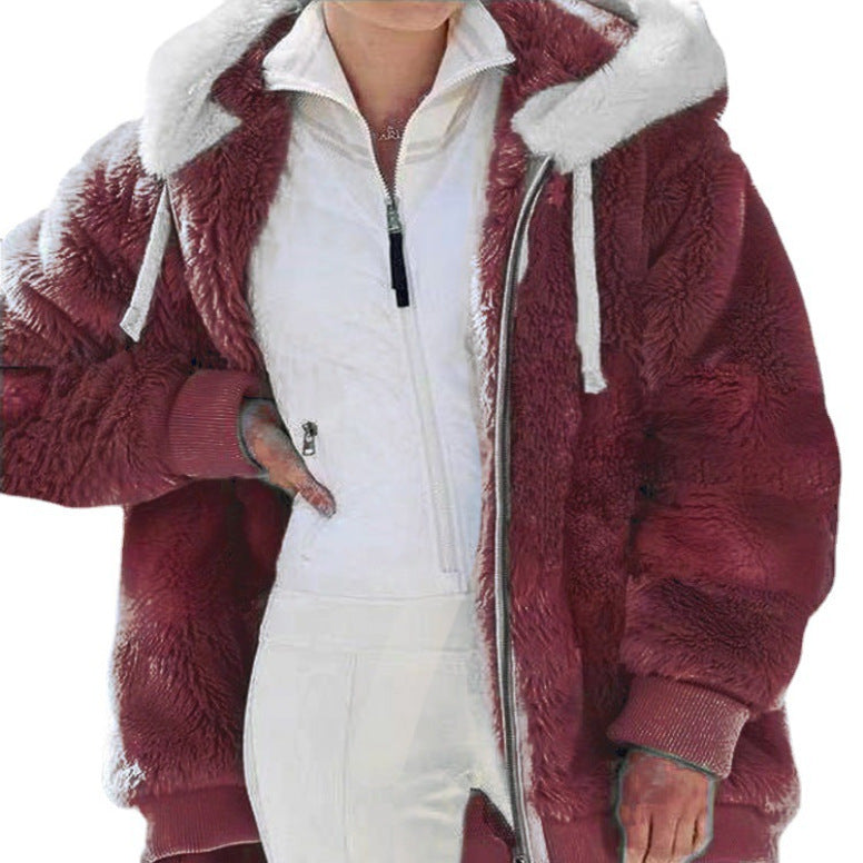 ALEX | Winterjacke mit Kapuze und Reißverschluss