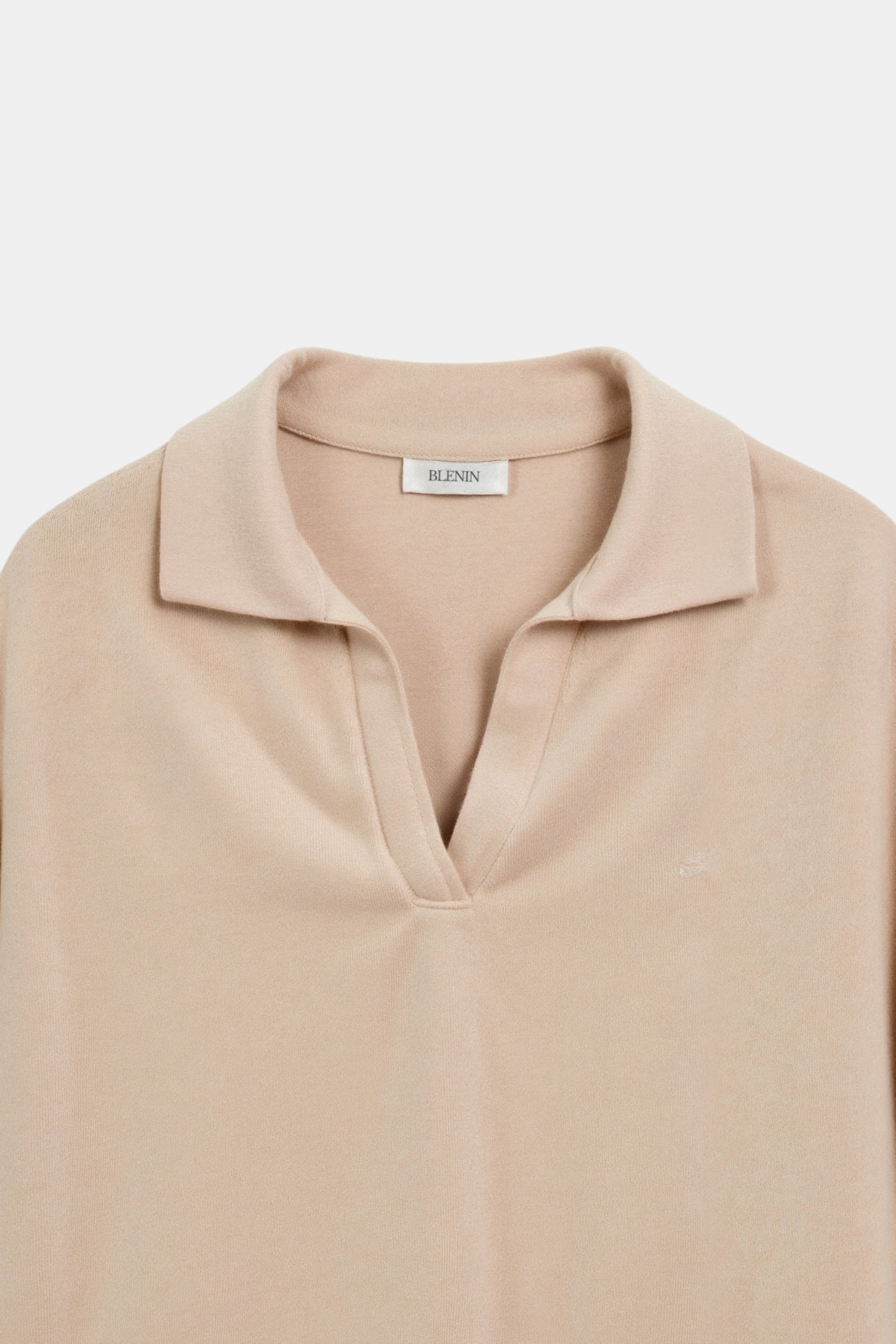 Old Money Casual Langarm Pullover Polo Sweater