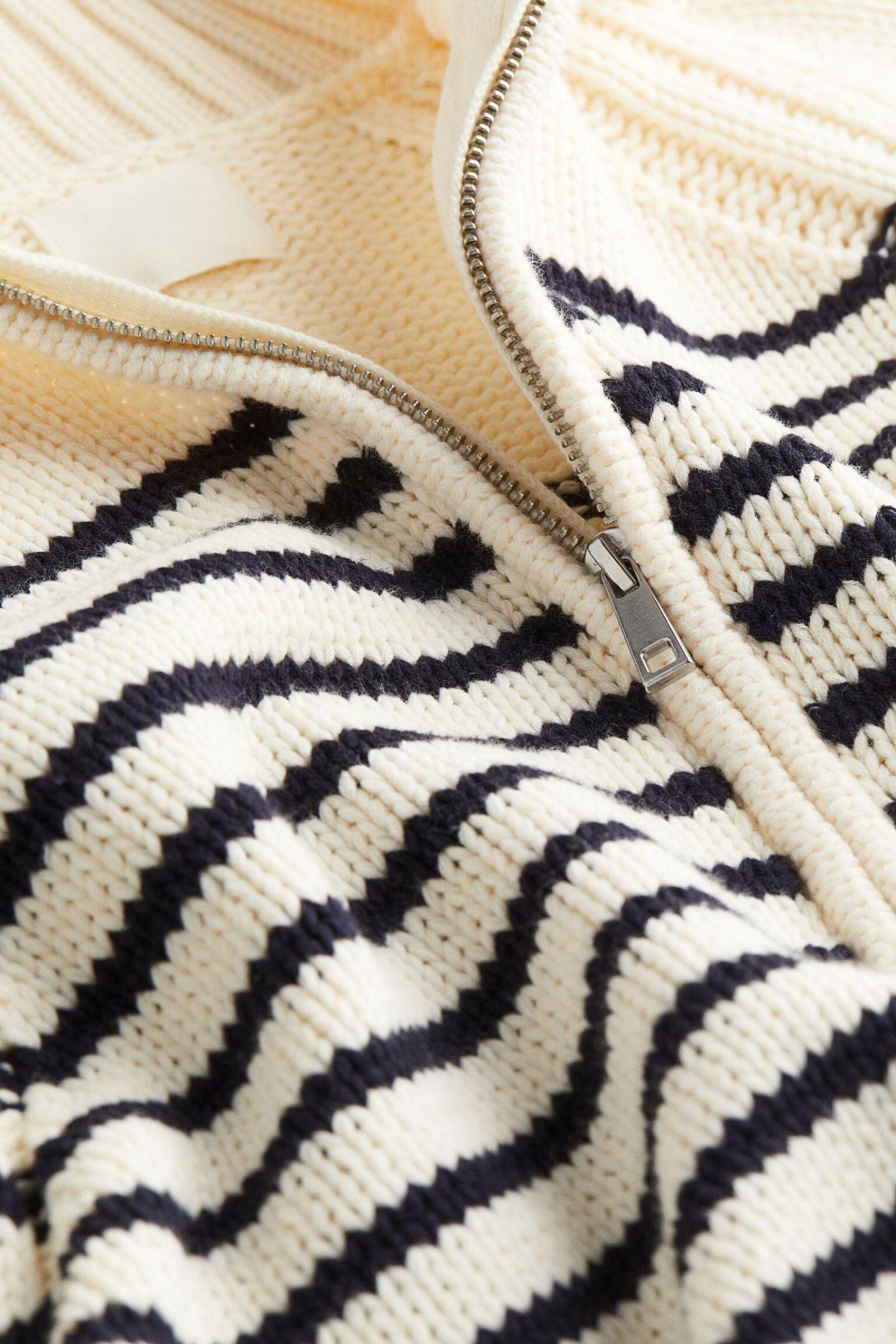 Old Money Halb-Zip Kragen Oversized Pullover