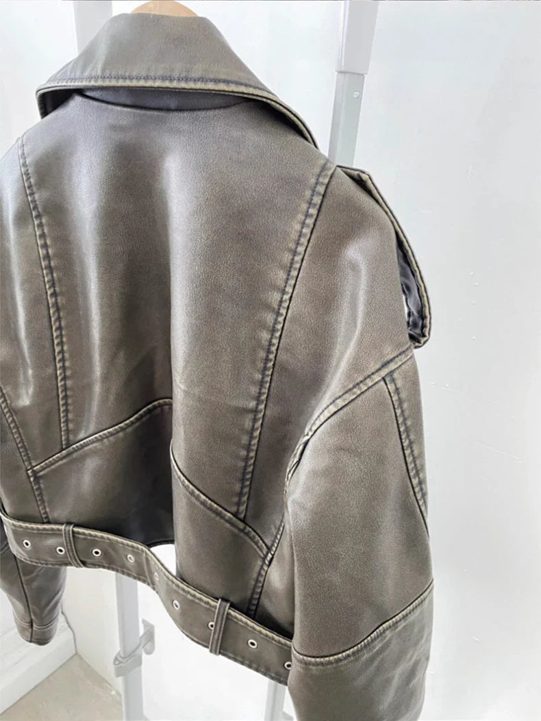 Biker-Lederjacke