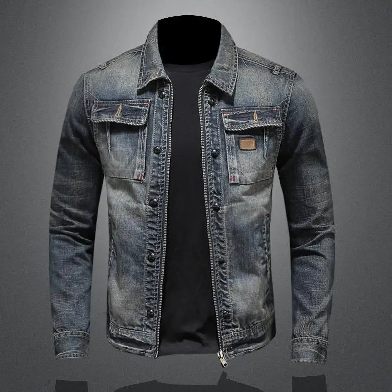 Carlo | Retro Jeansjacke