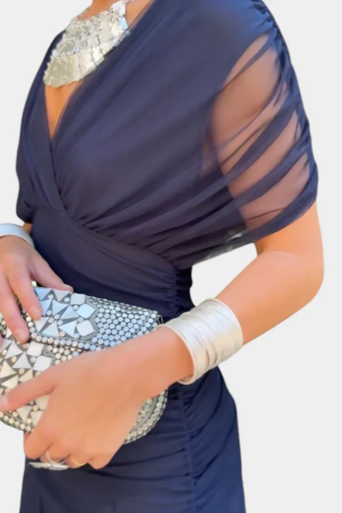 PRISCILLA | Tüll-Maxikleid