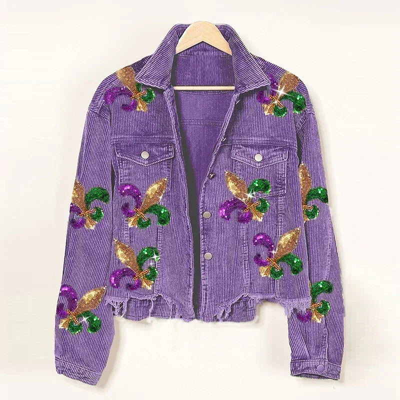 Cord-Jacke