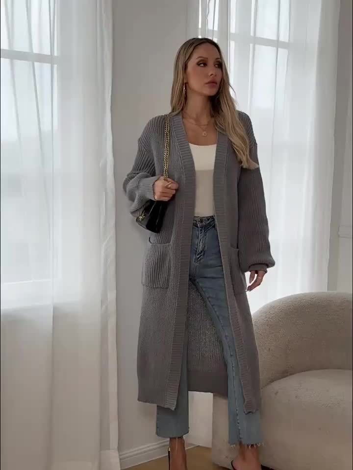 SORAYA | Gemütlicher Cardigan Pullover