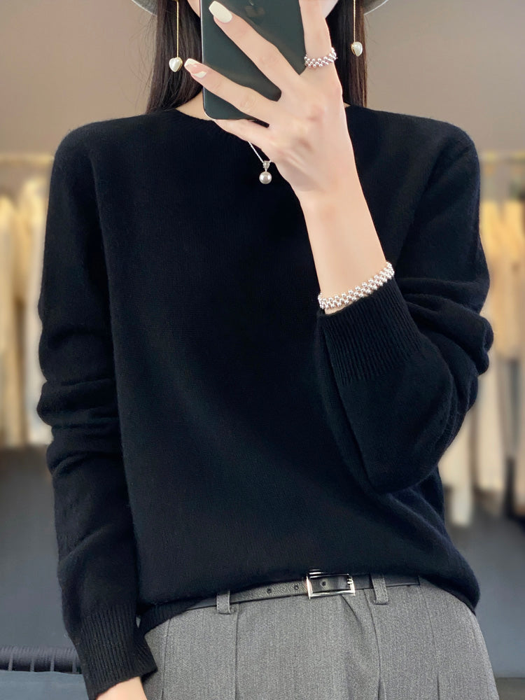 Anette | Gemütlicher Baumwollpullover