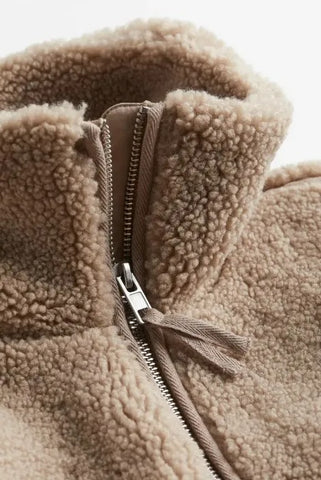 KAJA | Weicher Teddy-Mantel
