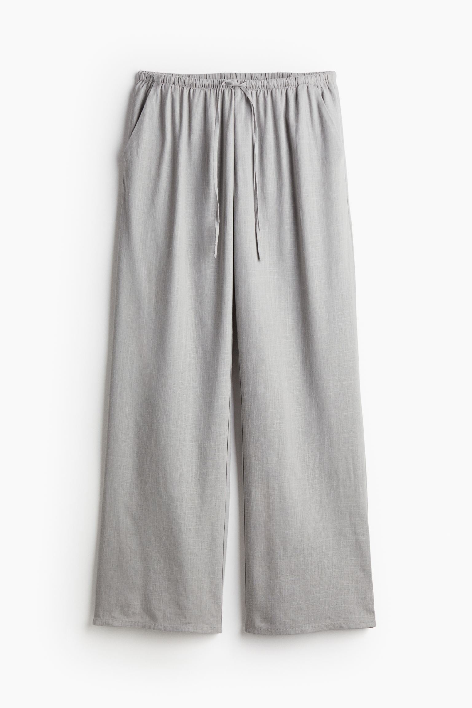 Old Money Klassische Leinen Lockere Gruty-Hose