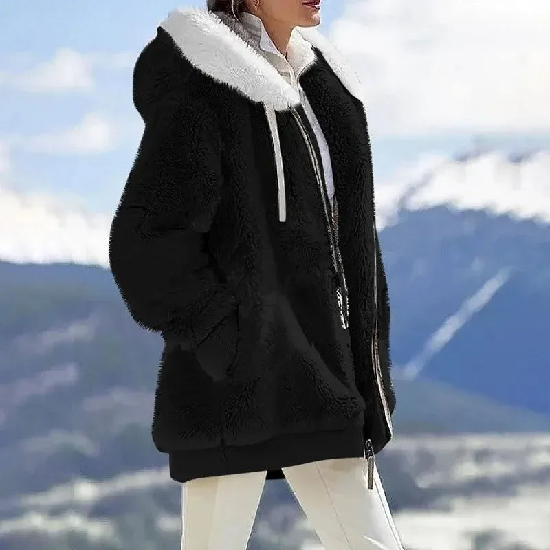 ALEX | Winterjacke mit Kapuze und Reißverschluss