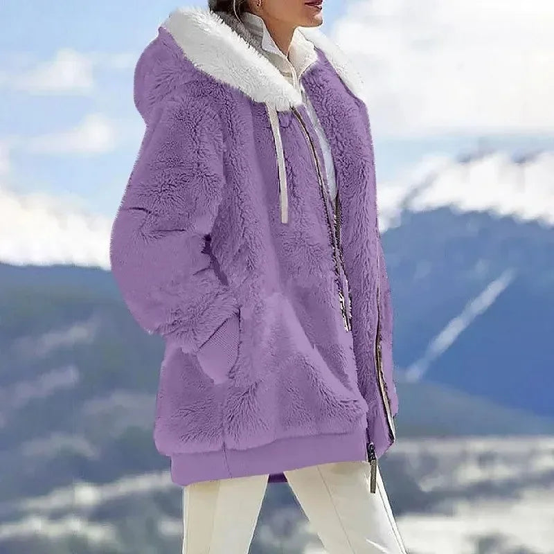 ALEX | Winterjacke mit Kapuze und Reißverschluss