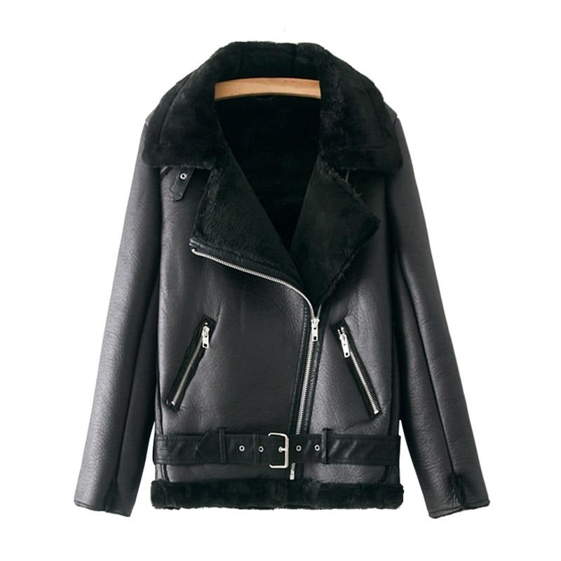 Mesha Lederjacke
