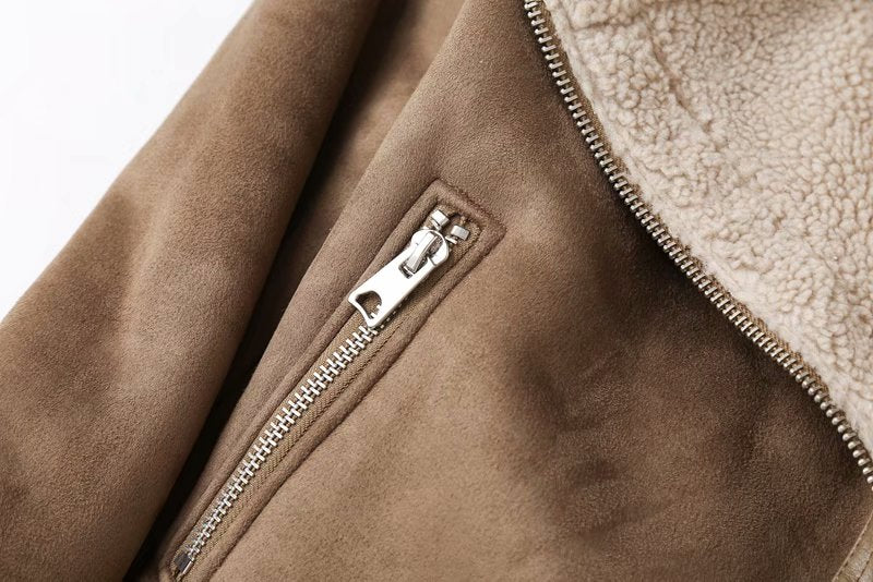 Chloe Wildlederjacke