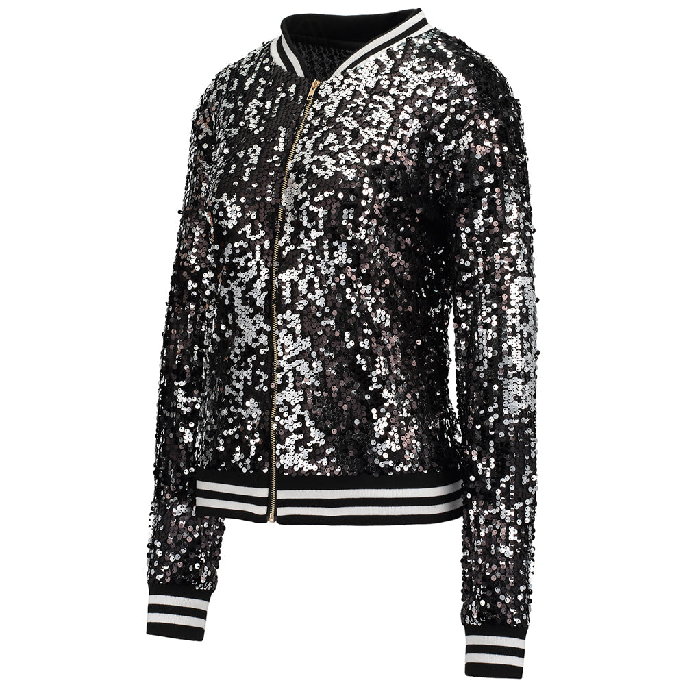 Zoe Paillettenjacke