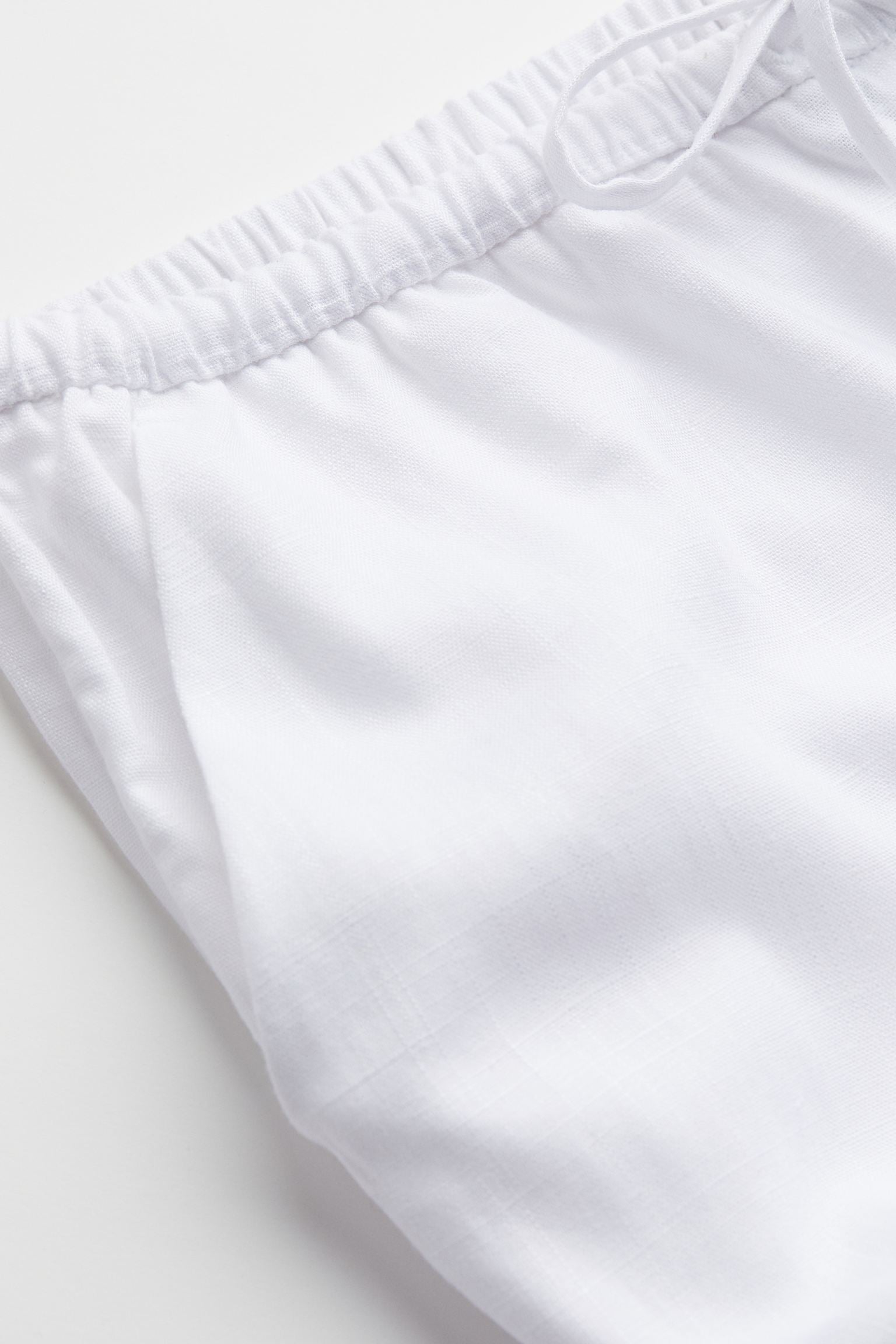 Old Money Klassische Leinen Lockere Gruty-Hose