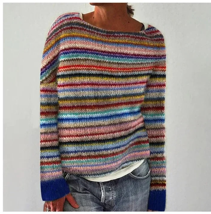 Brigitte | Bedruckter Chic Pullover