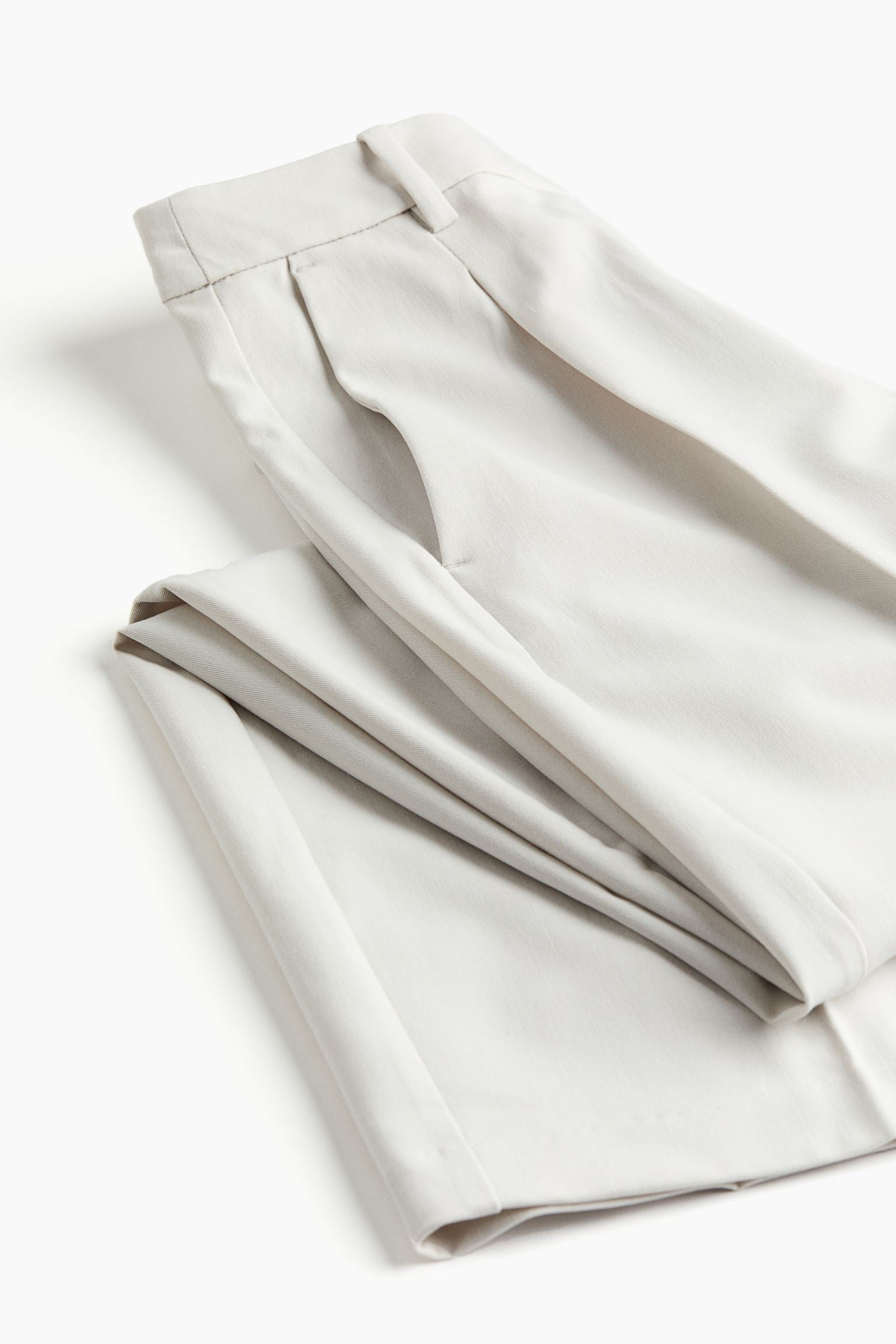 Old Money Wide Leg Classic Chino-Hose
