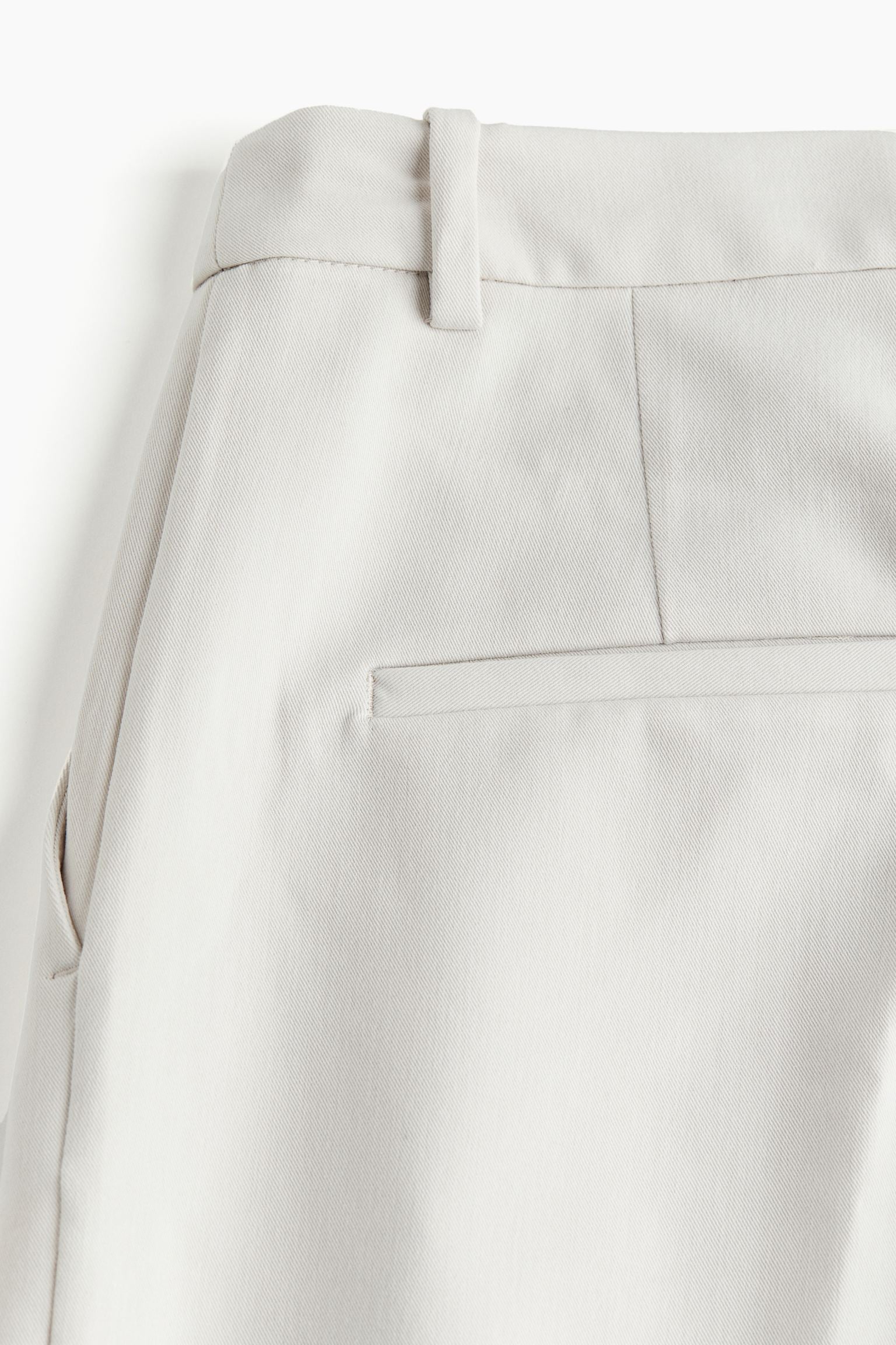 Old Money Wide Leg Classic Chino-Hose