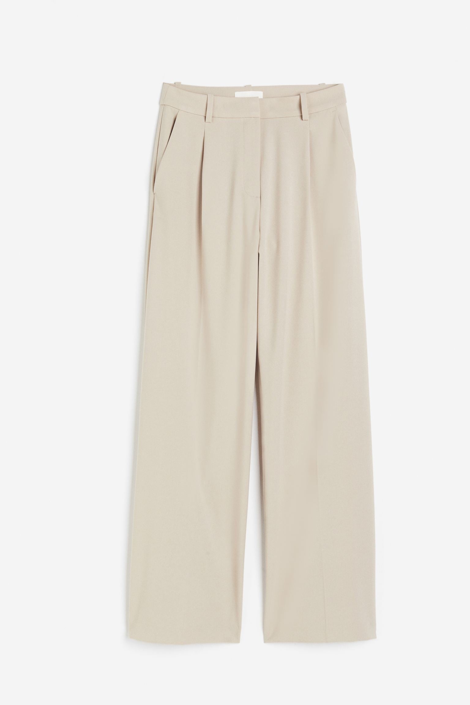 Old Money Wide Leg Classic Chino-Hose