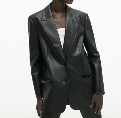 Leder Jasmin Blazer