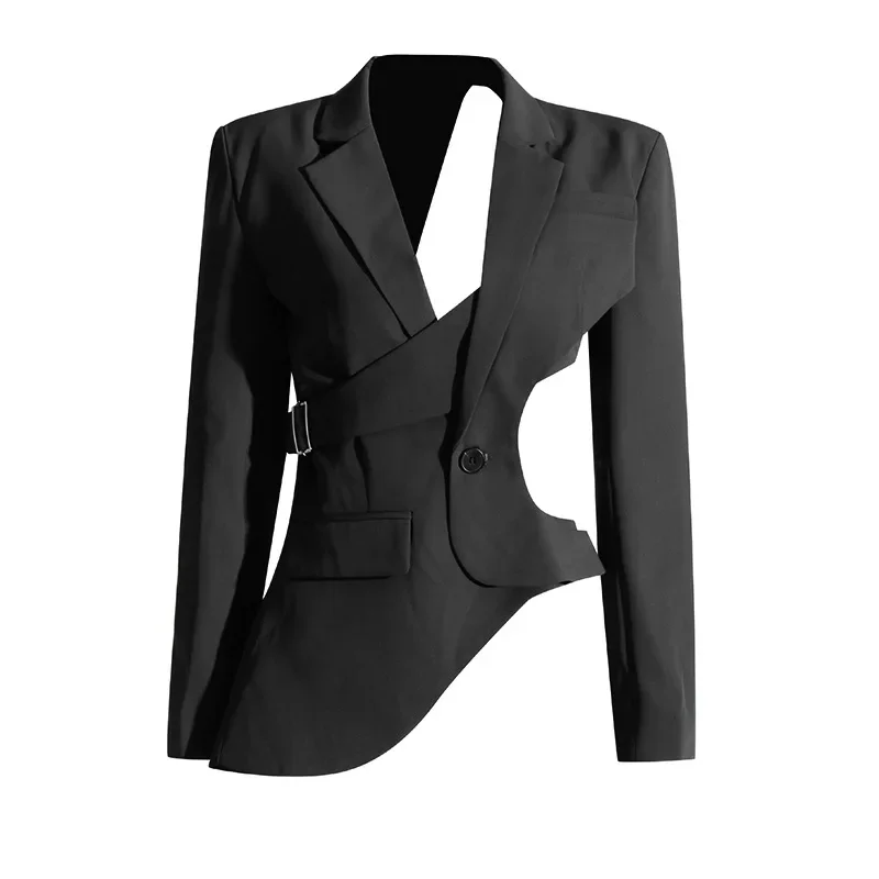 Bell Asymmetrischer Cutout Blazer