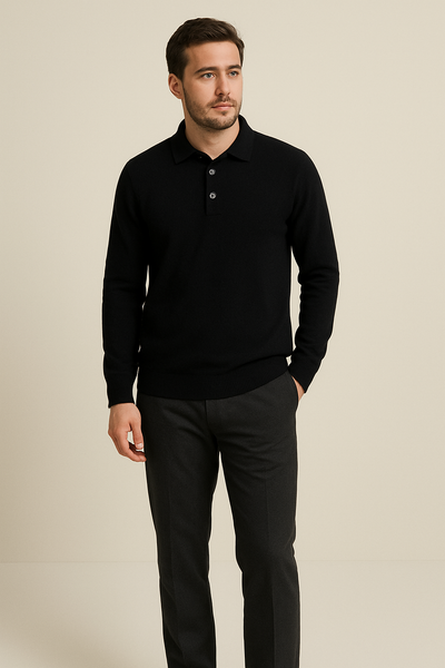 Polo in 100% Cashmere