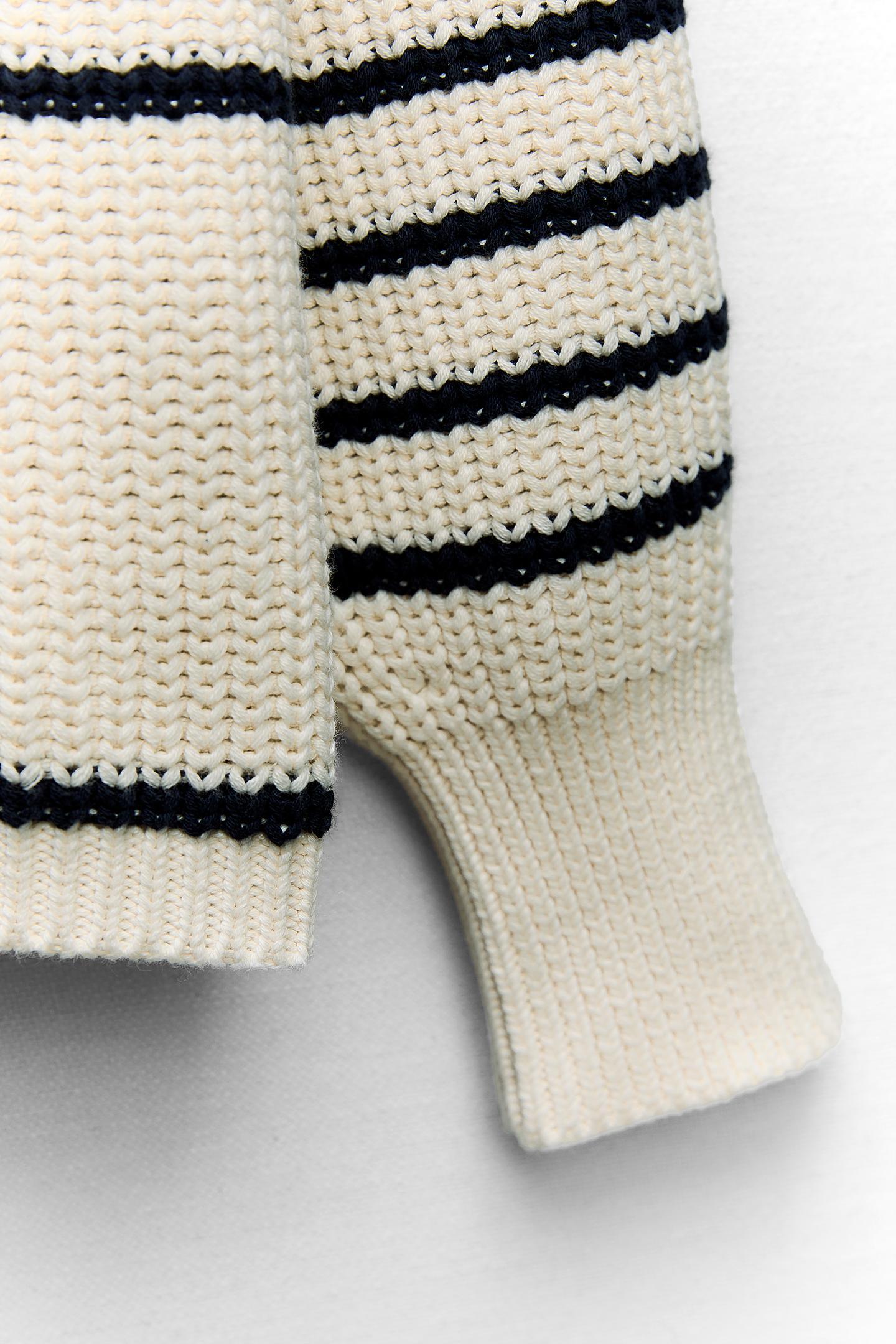 Old Money Oversized Strick-Polo Wollpullover