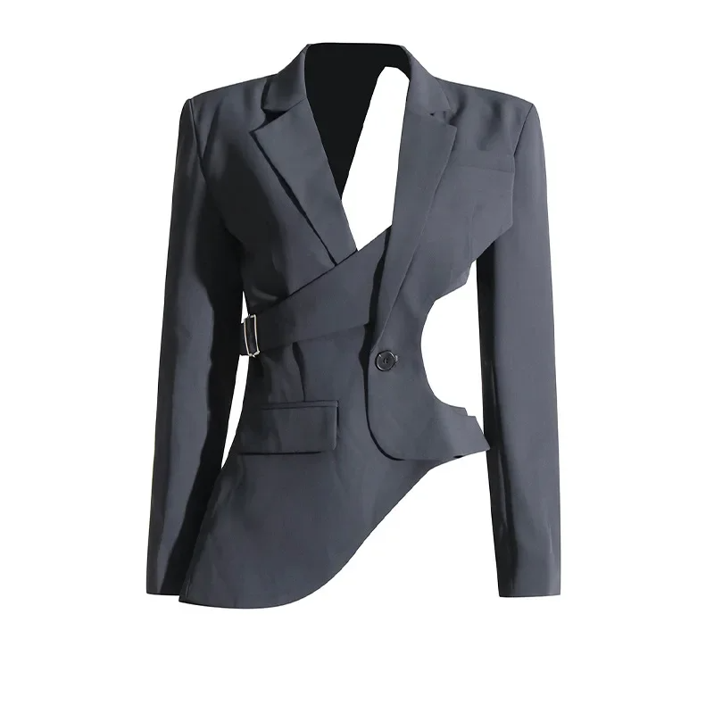 Bell Asymmetrischer Cutout Blazer