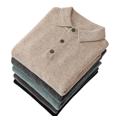 Polo in 100% Cashmere