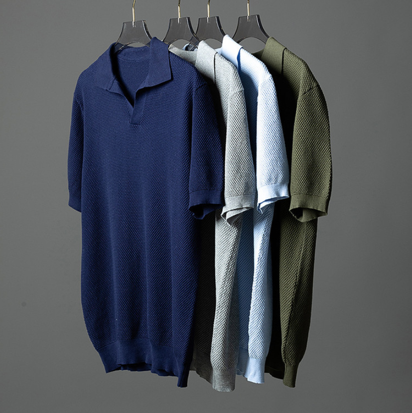 Elegante Polo in Cotone Knit