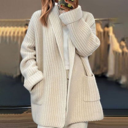 IRENE | Strick-Cardigan aus Wollmischung