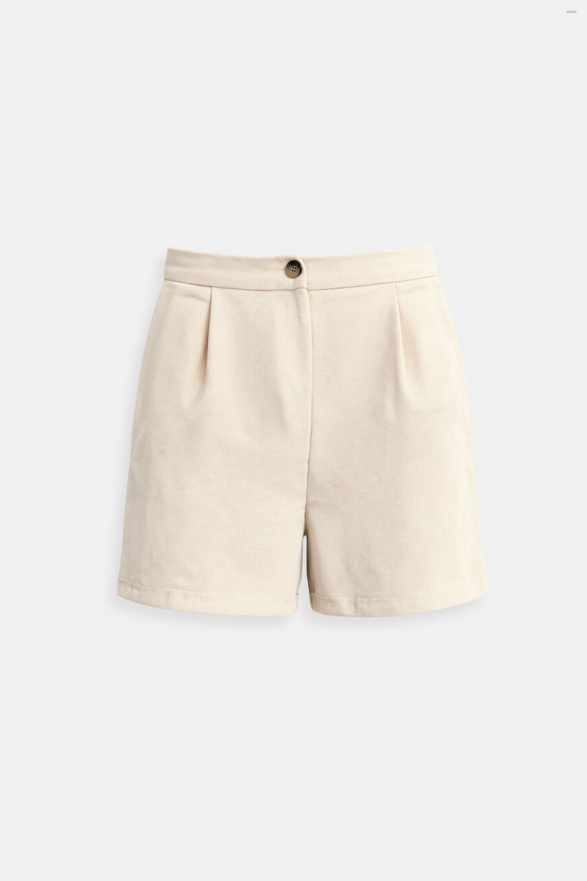 Old Money Elegante Knopf-Fronttaschen-Design Shorts
