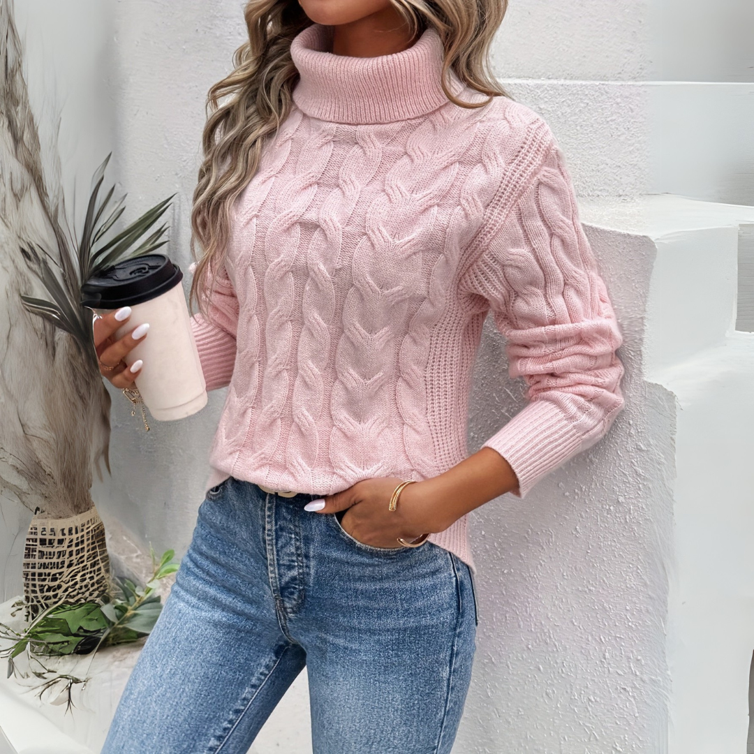 AMELIE | Eleganter Pullover mit Rollkragen