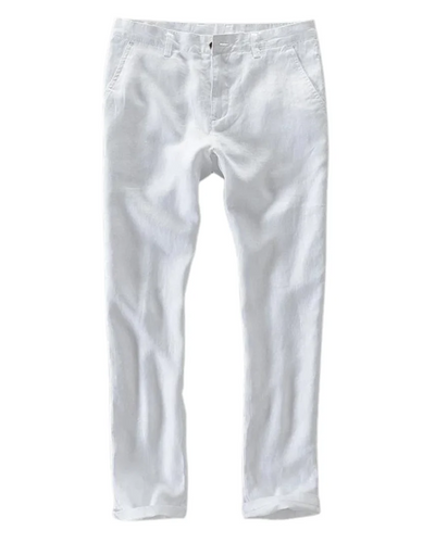Pantaloni in Lino Mykonos