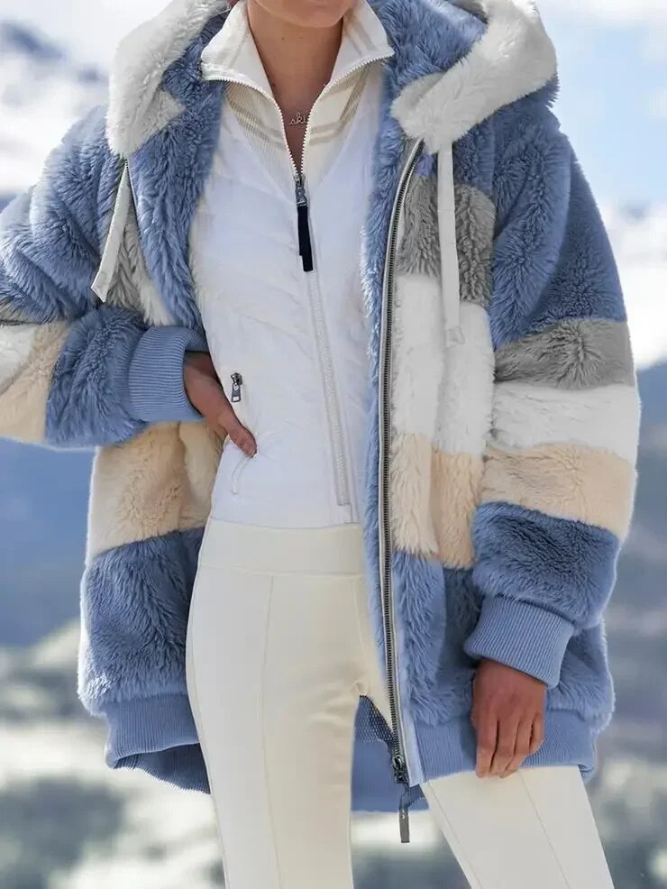 ALEX | Winterjacke mit Kapuze und Reißverschluss