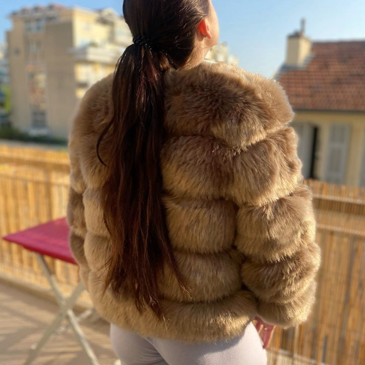Lana Pelzmantel