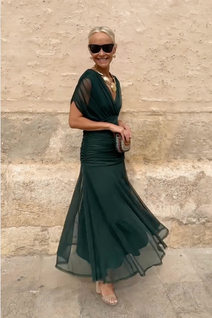 PRISCILLA | Tüll-Maxikleid