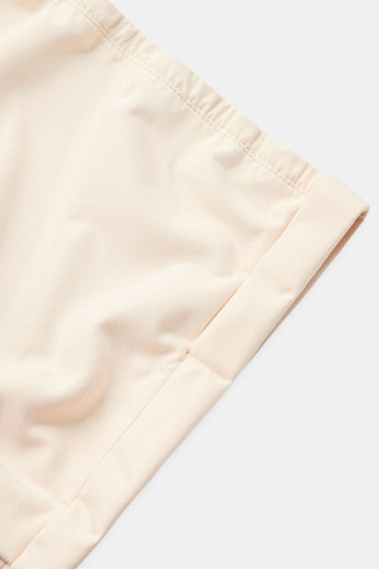 Old Money Elegante Elastische Taille Hochgeschnittene Shorts