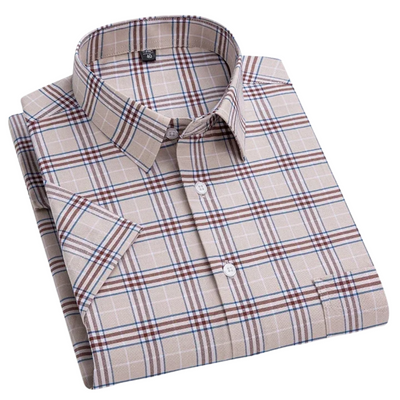 Givalli - Camicia in Cotone a Maniche Corte