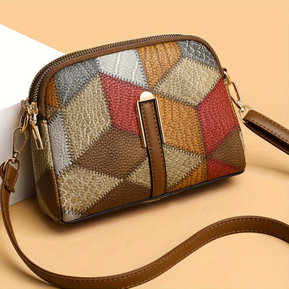 Clio | Mini Umhängetasche Patchwork