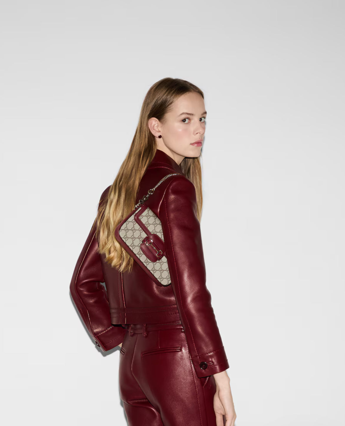 Horsebit 1955 Soft Shoulder Bag Small Size