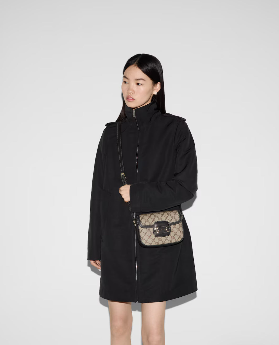 Horsebit 1955 Soft Shoulder Bag Small Size