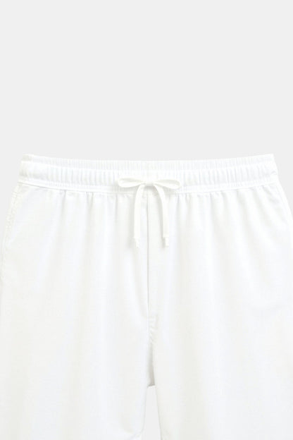 Old Money Elastischer Bund Lockere Kordelzug Gerade Hose