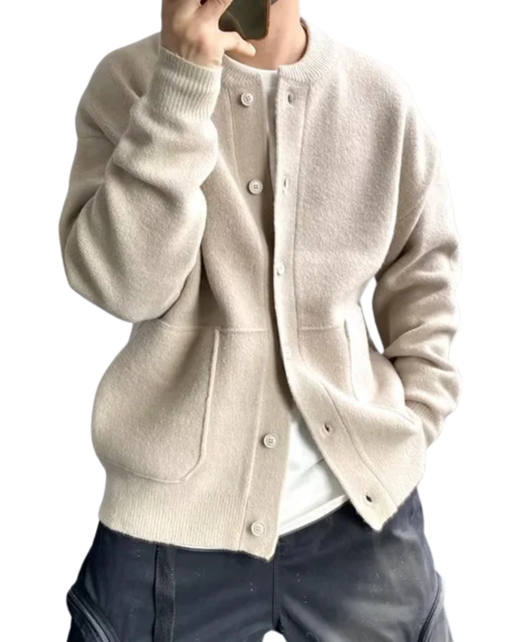 Giacca Button Casual