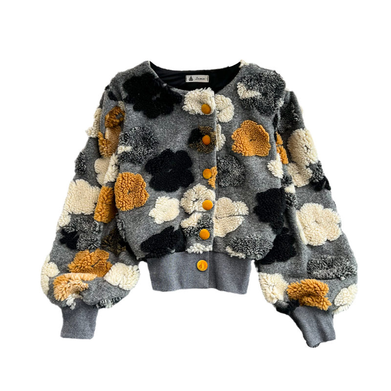 Blumen Vintage Jacke